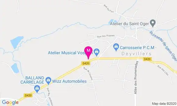 Localisation Dr Dorothee Marcus
