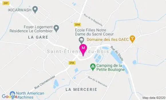 Localisation Dr Adelaide Nalet