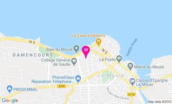 Localisation Dr Jennifer Chaudot
