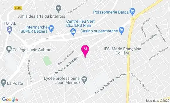 Localisation Dr Jean Philippe Bout