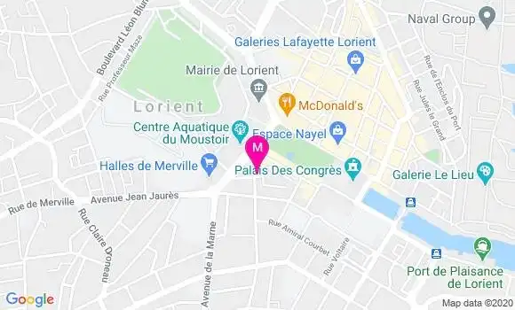 Localisation Dr Marie Justine Le Gall