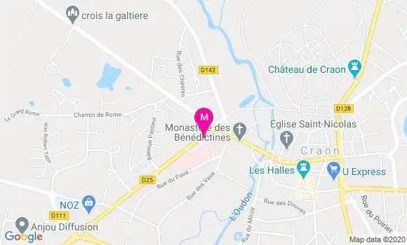 Localisation Dr Jean Michel Monnier