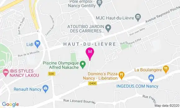 Localisation Dr Marie Laurence Barbier