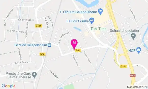 Localisation Dr Andra Sadovei