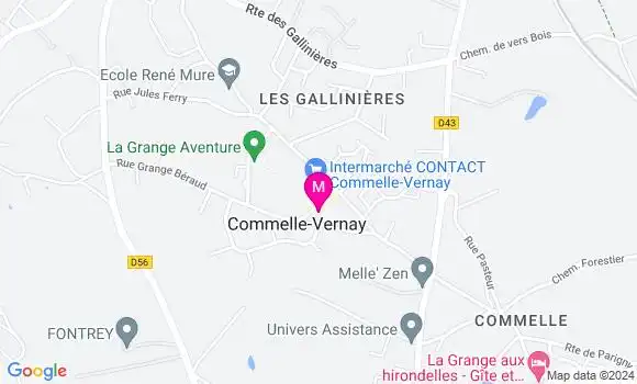 Localisation Dr Laurence Ojardias