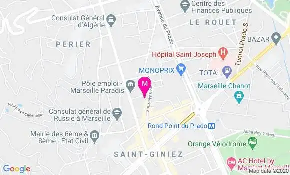 Localisation Dr Geraldine Pinto