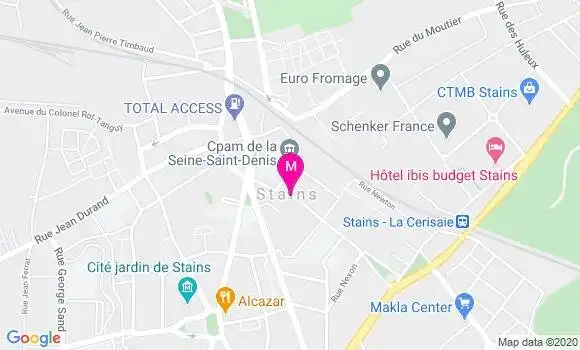 Localisation Dr Aurelie Vigneron