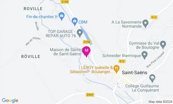 Localisation Dr Virginie Renee