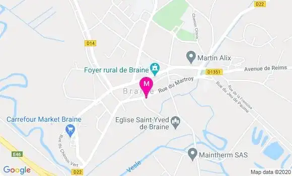 Localisation Dr Patrick Lanotte