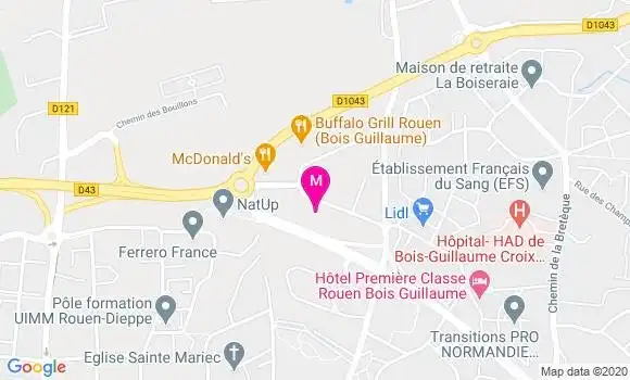 Localisation Dr Simona Baban