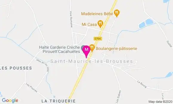 Localisation Dr Cécile Pompier