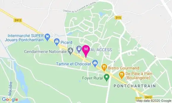 Localisation Dr Frederique Husson