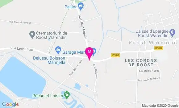 Localisation Dr Thomas Debourse