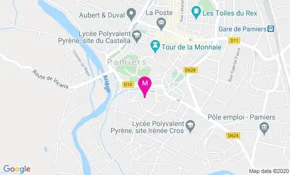 Localisation Dr Florence Dumas
