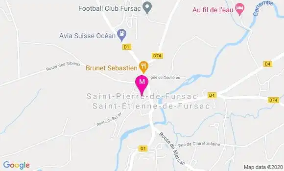 Localisation Dr Pascale Bulinski