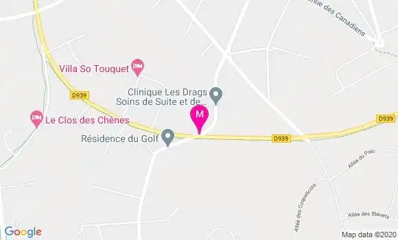 Localisation Dr Philippe Denis