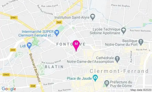 Localisation Dr Pierre Blanc