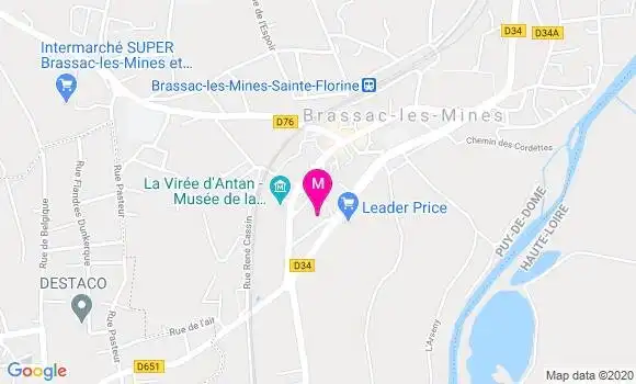 Localisation Dr Catherine Servant Simmat
