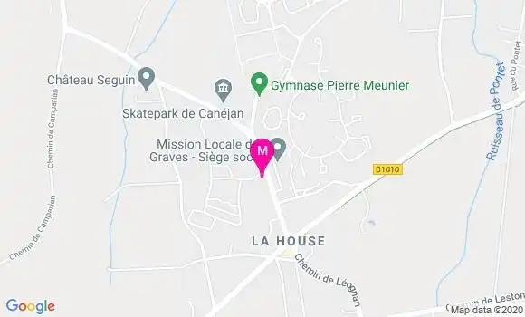Localisation Dr Julien Labrouasse
