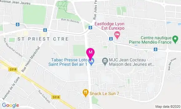 Localisation Dr Vanessa Herlant Roddier