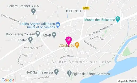 Localisation Dr Sylvie Constant
