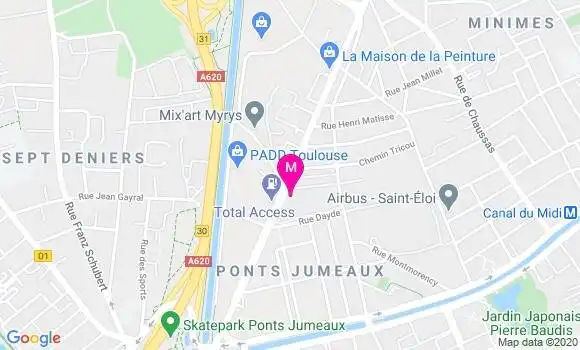 Localisation Dr Sophie Girardeau Krida