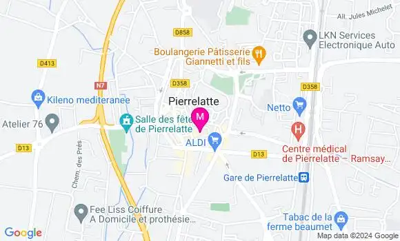 Localisation Dr Meriem Zirari