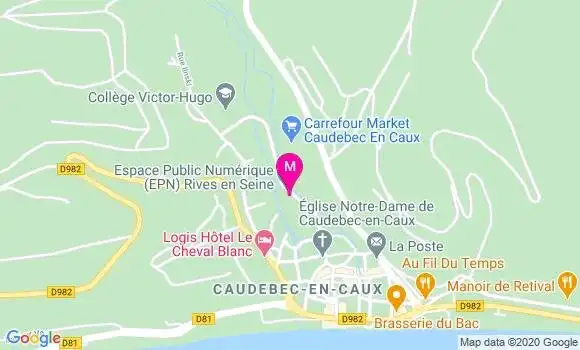 Localisation Dr Sarah Mouterde
