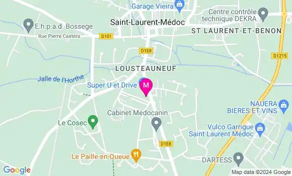 Localisation Dr Laurent Secherre