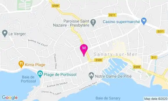 Localisation Dr Aurore Benhenida