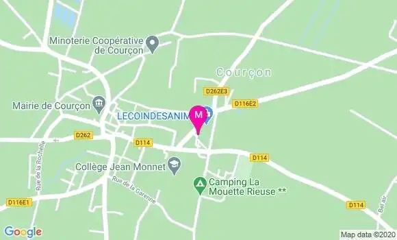 Localisation Dr Murielle Lioni