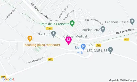 Localisation Dr Guillaume Dewevre