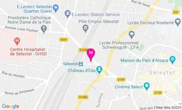 Localisation Dr Jerome Dotter