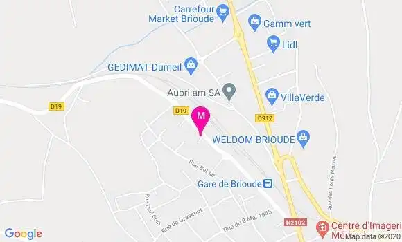 Localisation Dr Caroline Chambon
