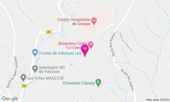 Localisation Dr Dominique Desse
