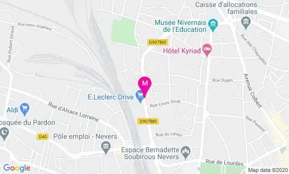 Localisation Dr Jacques Sicard