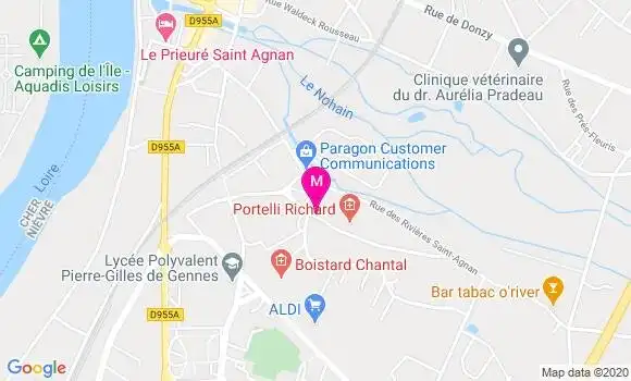 Localisation Dr Mohammed Yahla