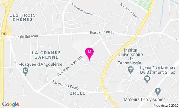 Localisation Dr Serge Blanchou