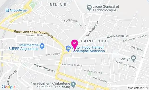 Localisation Dr Jean Eric Guillard