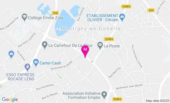 Localisation Dr Sebastien Dangoisse