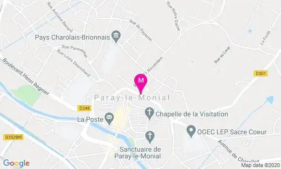 Localisation Dr Cyril Charpenay