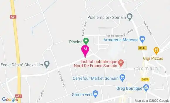 Localisation Dr Vincent Hennebelle