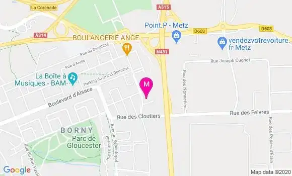 Localisation Dr Caroline Pham Dinh