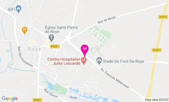 Localisation Dr Marc Moinas