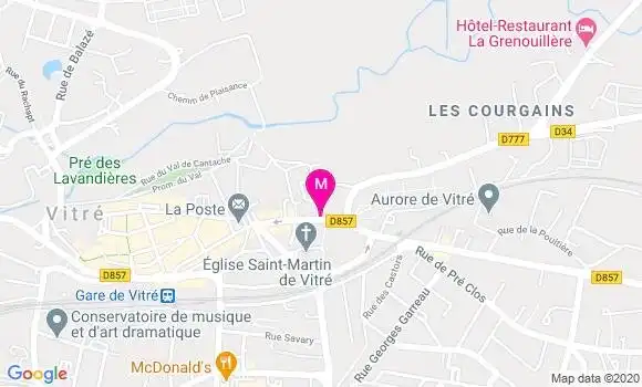 Localisation Dr Francois Caulier