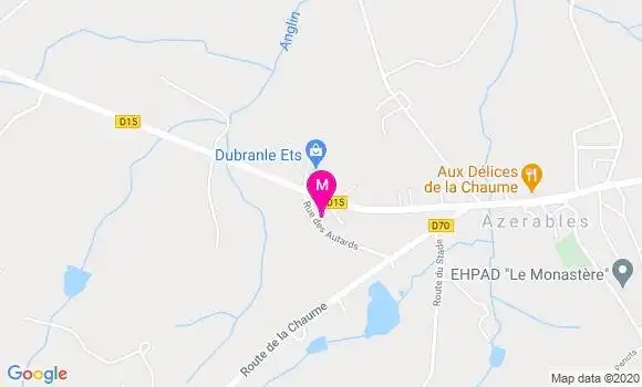Localisation Dr Isabelle Plavinet Jarrigeon