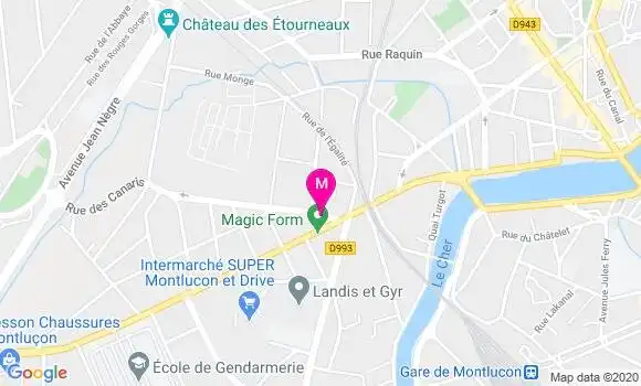 Localisation Dr Jean Loup Lebreton