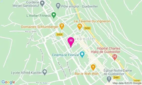 Localisation Dr Francoise Parlongue