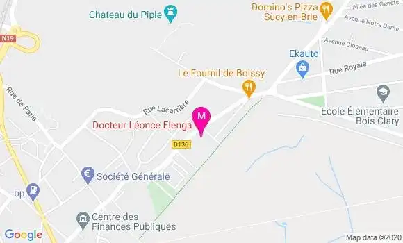 Localisation Dr Aurelia Guepratte