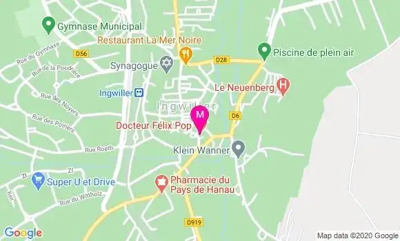 Localisation Dr Felix Pop